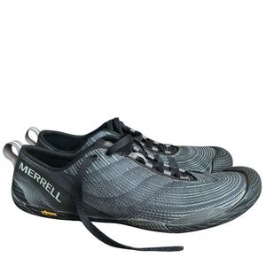 Merrell Men's Vapor Glove 2 Trail Running Shoe Vibram Black/ Castle Rock Size9.5